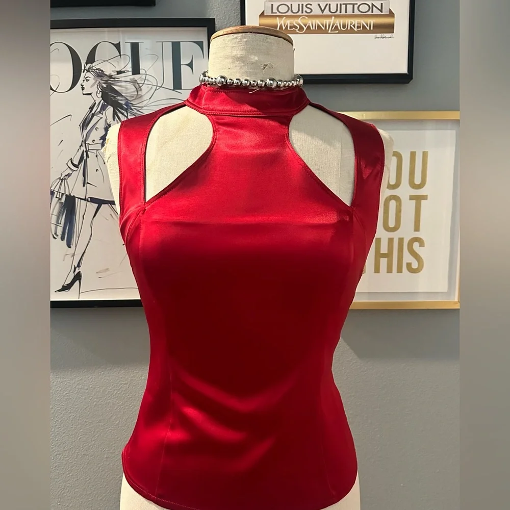 Vertigo Paris Red 2 piece Dress - Picture 2 of 7